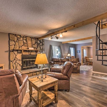 Rustic Ruidoso Cabin With Large Deck And Grill! Dış mekan fotoğraf