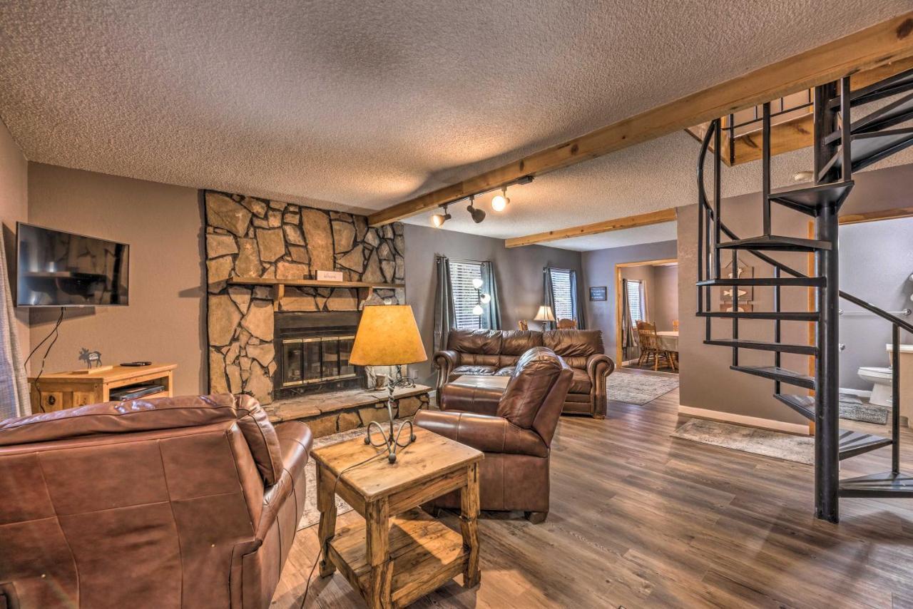 Rustic Ruidoso Cabin With Large Deck And Grill! Dış mekan fotoğraf