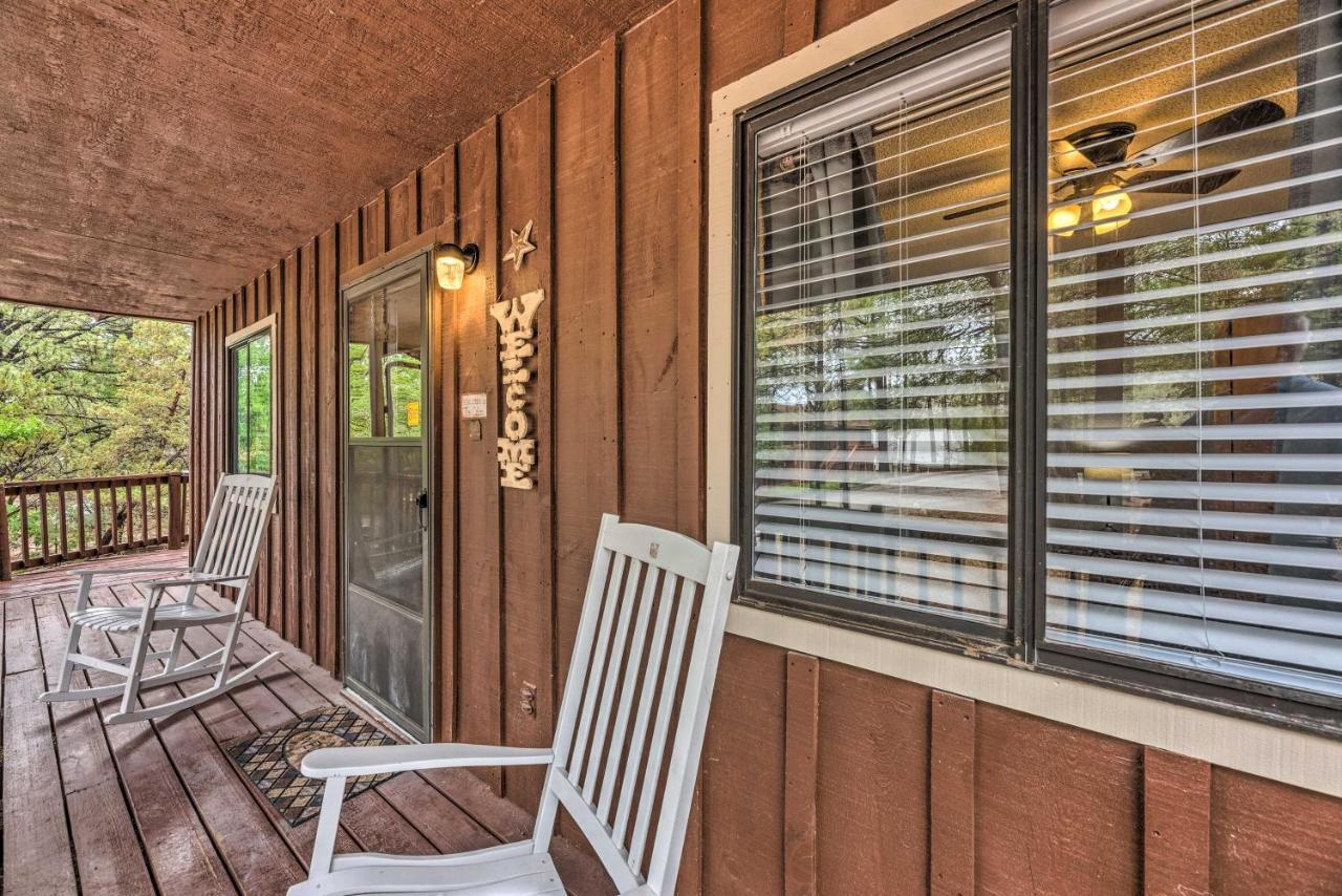 Rustic Ruidoso Cabin With Large Deck And Grill! Dış mekan fotoğraf